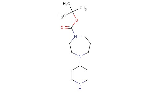 1H-1,4-Diazepine-1-carboxylic acid, hexahydro-4-(4-piperidinyl)-, 1,1-dimethylethyl ester
